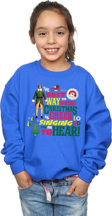 Produktbild Elf Christmas Cheer Sweatshirt Mädchen (152, 158)