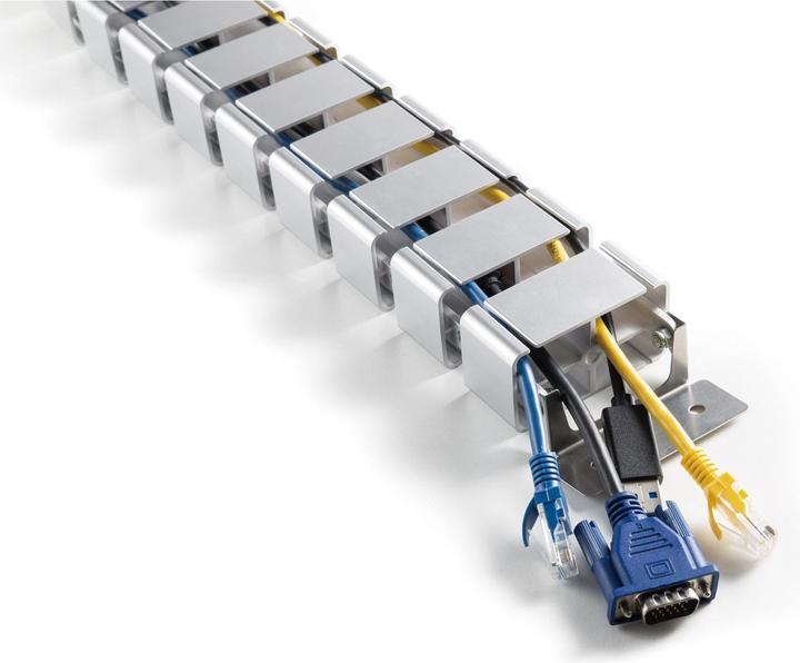 Image du produit InLine Chemin de câbles flexible pour les tables réglables en hauteur (Conduit, 128 cm)