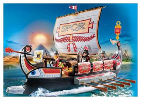 Produktbild Playmobil Römische Galeere (5390, Playmobil History)