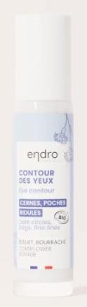 Image du produit Endro Cosmétiques Contour des yeux naturel anti-âge Glasfl 10 ml (Roll-on, 10 ml, Jour + nuit)