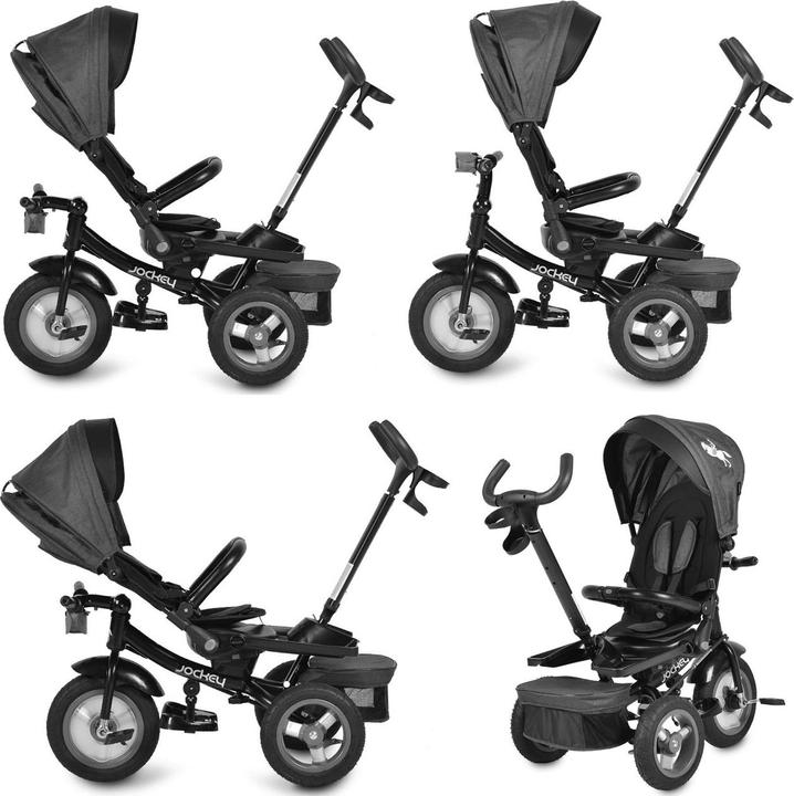 Actual product image Byox Moni tricycle jockey rubber tires music