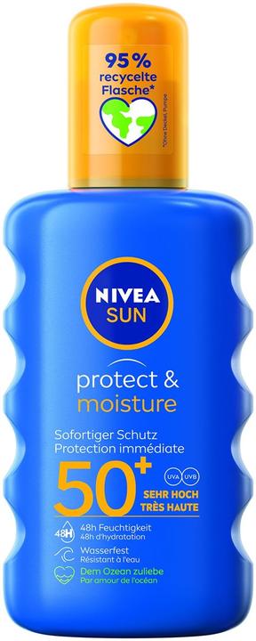 NIVEA Schutz & Pflege (Sonnenspray, SPF 50+, 200 ml, 246 g)