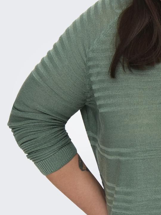 Produktbild Only Curvy gemusterter Strickpullover (54, XL)
