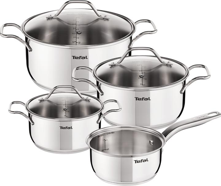 Actual product image Tefal Intuition (20 cm, Pot, Stainless steel)