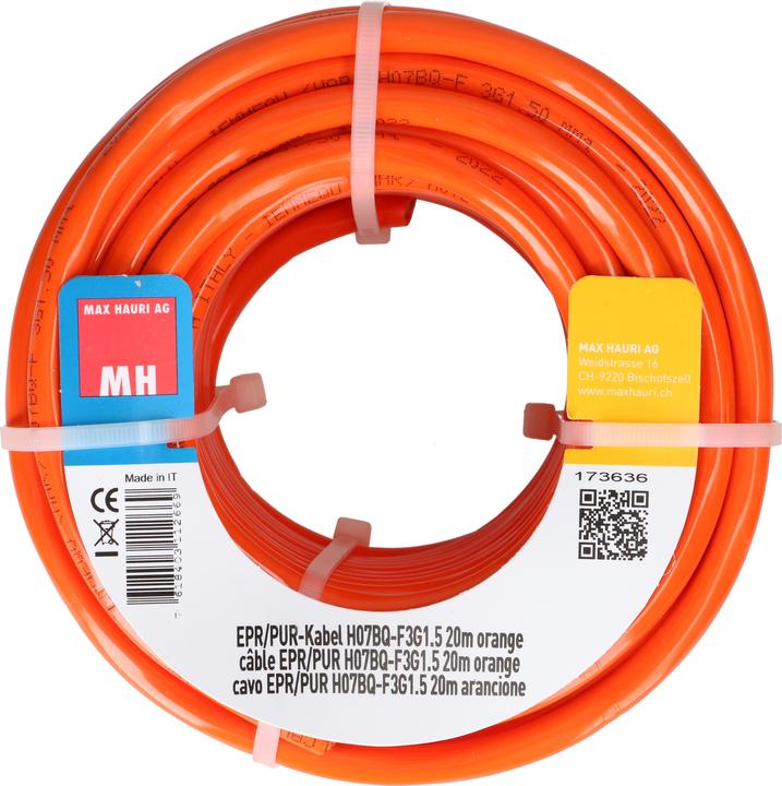 Immagine prodotto Max Hauri Cavo EPR/PUR H07BQ-F (20 m)
