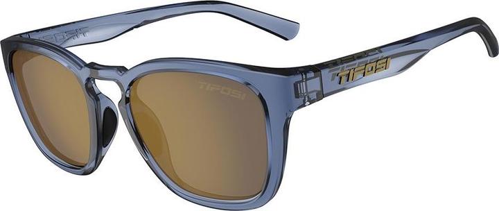 MGA Tifosi -Brille Grinsenkristall -Denim (1 Goldspiegelglas 17,1% Lichtübertragung) (neu)