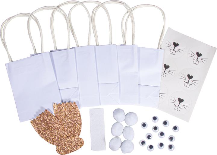 Image du produit Rayher Set de sacs cadeaux "Lapins de Pâques (Coffret cadeau, 6 x)