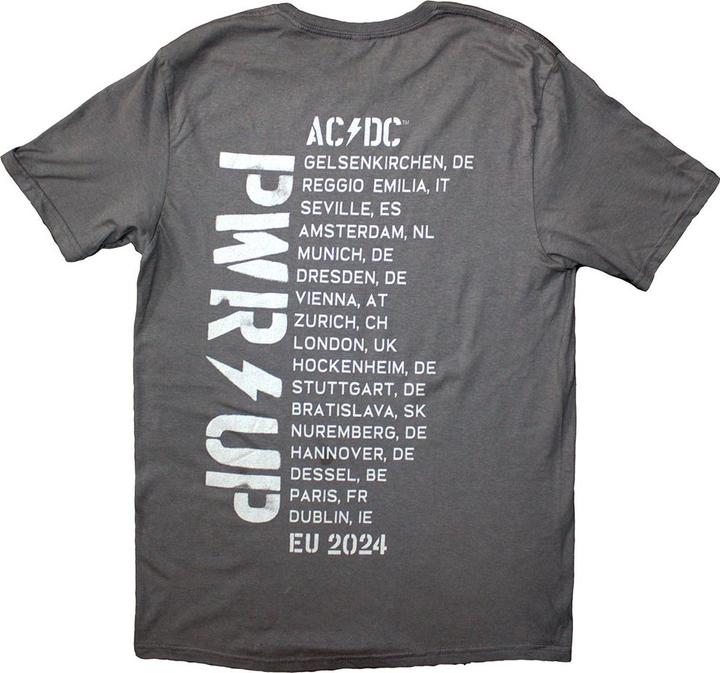Produktbild AC/DC PWRUP EU Tour '24 TShirt Rückseitiger Aufdruck (L)