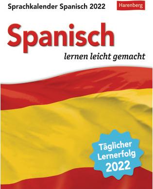 Produktbild Harenberg Abreisskalender Spanisch 35448722 DE, 12,5 X 16cm, 2022 (A5, Deutsch, Spanisch)