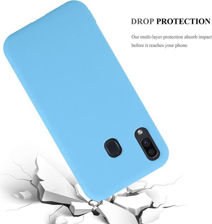 Actual product image Cadorabo TPU Candy Cover (Samsung Galaxy A20, Samsung Galaxy M10s, TCL A30)