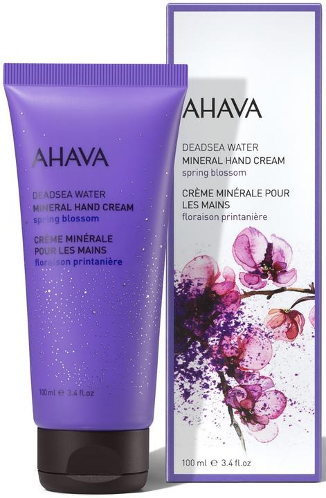 Image du produit Ahava Mineral Hand Cream "spring bloosom" - Crème légère pour les mains au parfum frais et printanier (100 ml)