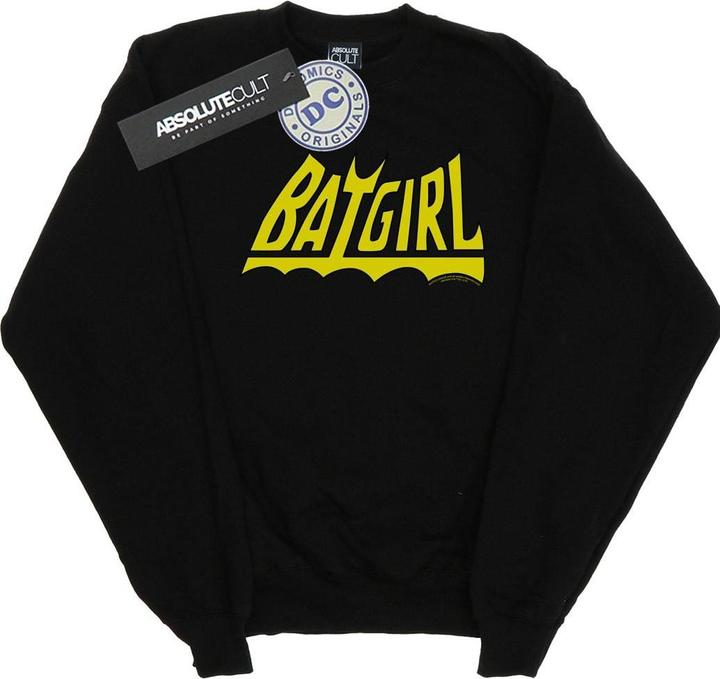 Actual product image Girls Batgirl Logo Sweatshirt (140, 146)