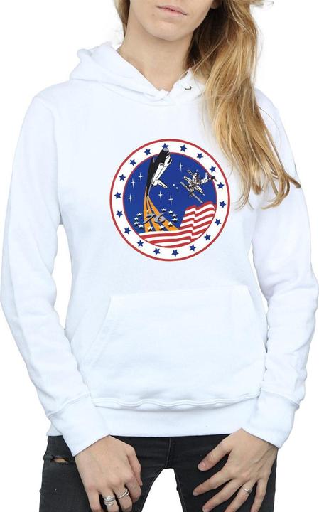 Image du produit Nasa - Sweat à capuche CLASSIC ROCKET - Femme (XXL)