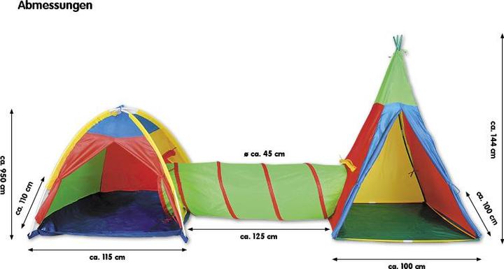 Actual product image Knorrtoys Tent city Zenovia