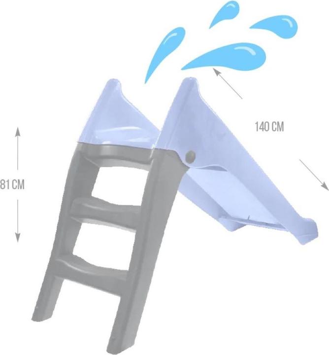 Actual product image Mochtoys Kinderrutsche Pastell