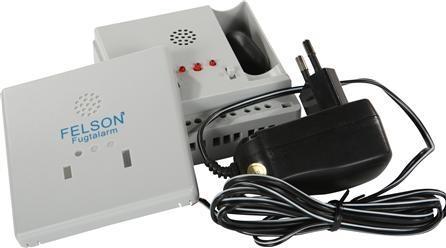 Produktbild Felson Feuchtealarm mit Relais inkl. 230V-Steckeradapter