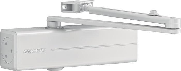 Actual product image Assa Abloy Scissor-type door closer DC 200 white EN 2-4