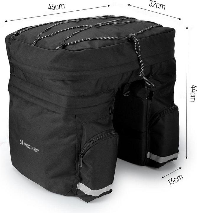 Produktbild Wozinsky Universal (60 l, Gepäckträgertasche)