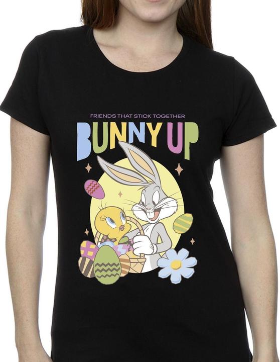 Actual product image Looney Tunes Womens/Ladies Bunny Up Cotton T-Shirt (S)
