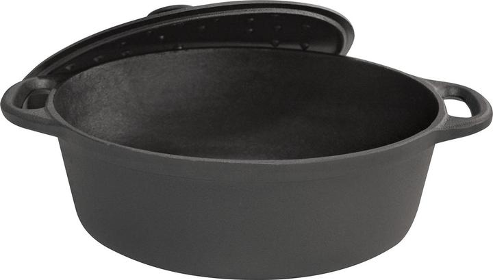 Immagine prodotto Kinghoff Padella in ghisa 33cm 6,2L KH-1111 (Pirofila + casseruola, Ghisa)