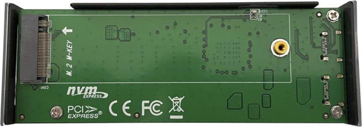 Actual product image LC-Power LC-M2-C-NVME-2X2-RAID USB-C housing for NVMe-M.2 retail (M.2 2280)
