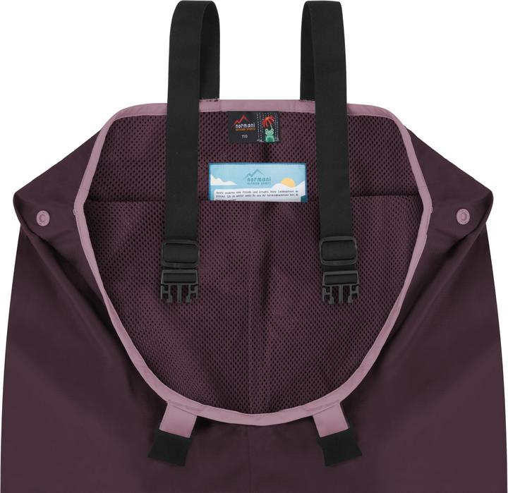 Actual product image Normani Kinder Regenhose mit Hosenträgern Waller - 9727 (152)