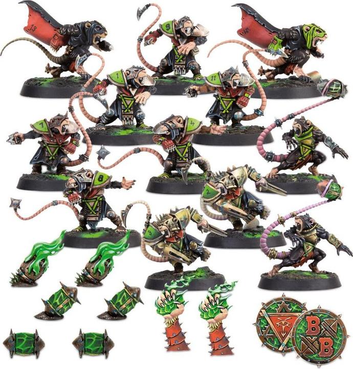 Actual product image Games Workshop Blood Bowl - Seconde Saison : Skaven Team (Plastic)
