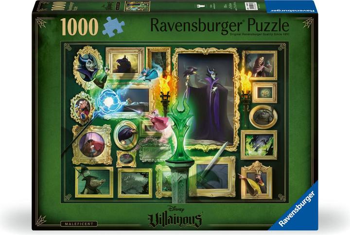 Produktbild Ravensburger Puzzle 1000 Teile 12000037 - Disney Villainous Maleficent - Die beliebten Charaktere (1000 Teile)