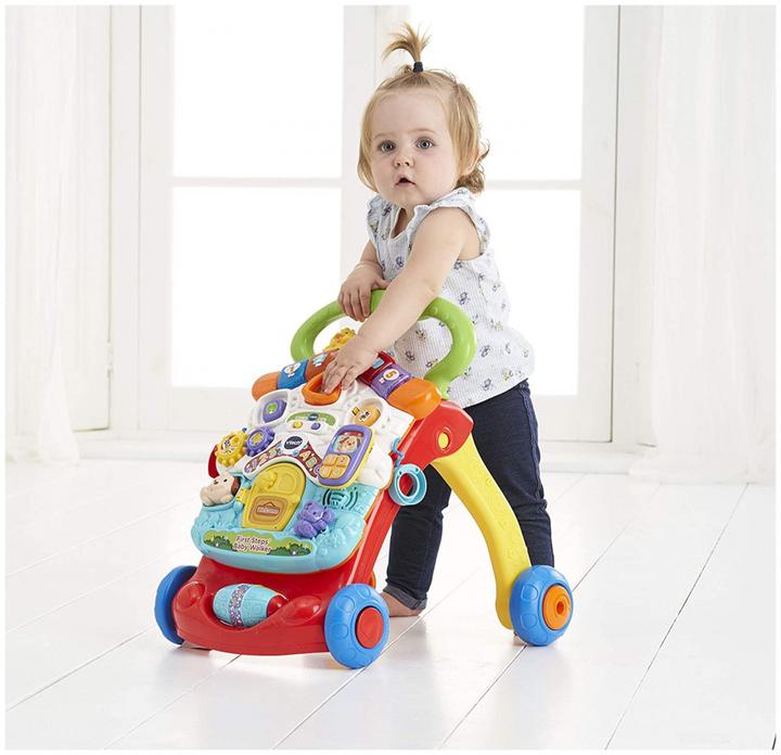 Immagine prodotto VTech 505603 Baby Interactive con attività La mia prima passeggiata con melodie e frasi (versione inglese)