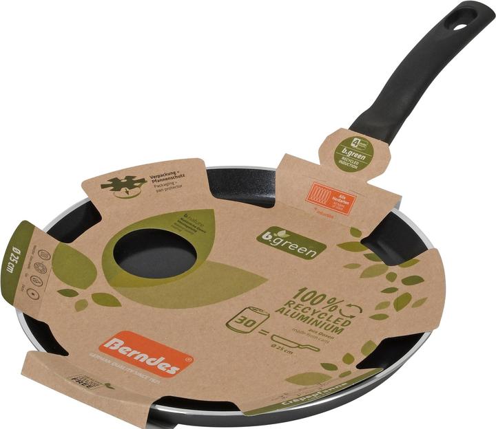 Produktbild Berndes Crêpes-Pfanne Alu Recycled Induction 25 cm (25 cm, Crêpe Pfanne, Aluminium)