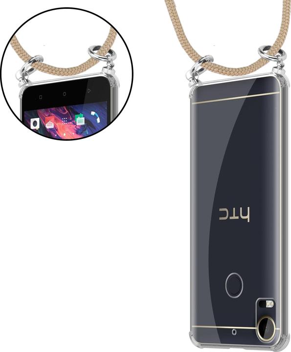 Produktbild Cadorabo TPU Handy Kette SILBER Cover