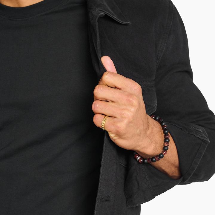 Actual product image Thomas Sabo Ring Kettenglieder vergoldet (52)
