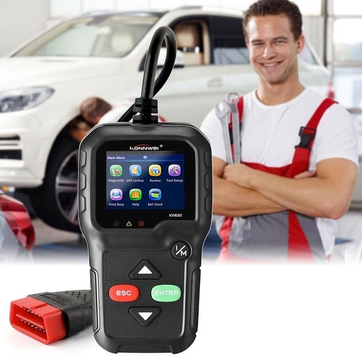 Produktbild Werkstein Universal Auto KFZ Diagnose Scanner Fehlercode Auslesegerät