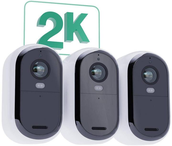 Produktbild Arlo Essential 2 2K Outdoor Camera 3-pack (2688 x 1520 Pixel)
