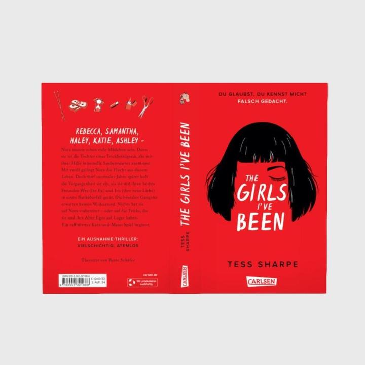 Image du produit Les filles que j'ai été (Tess Sharpe, Allemand)