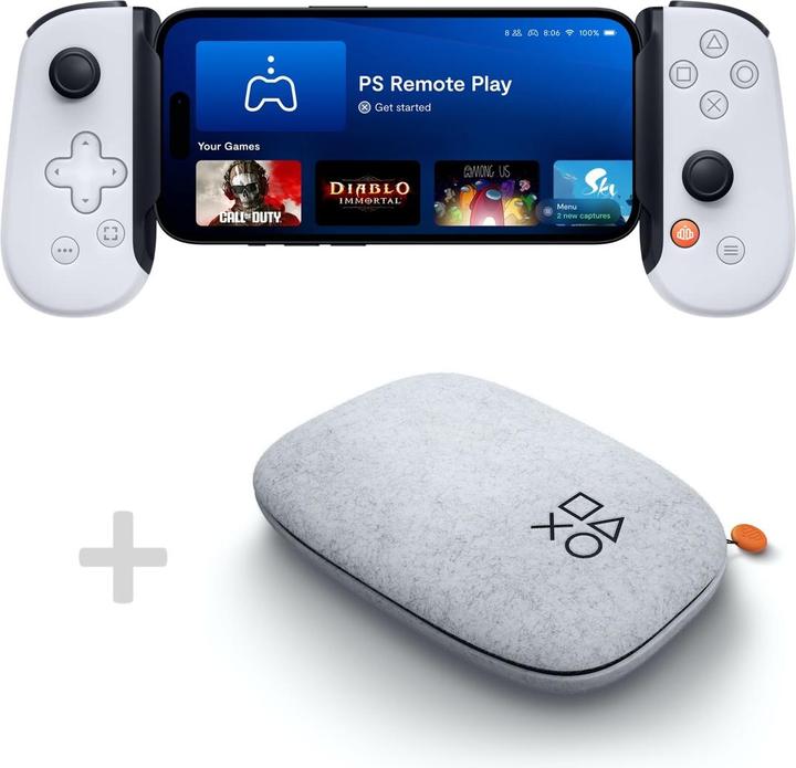 Actual product image Backbone for Playstation (Lightning) Gen 2 + Case