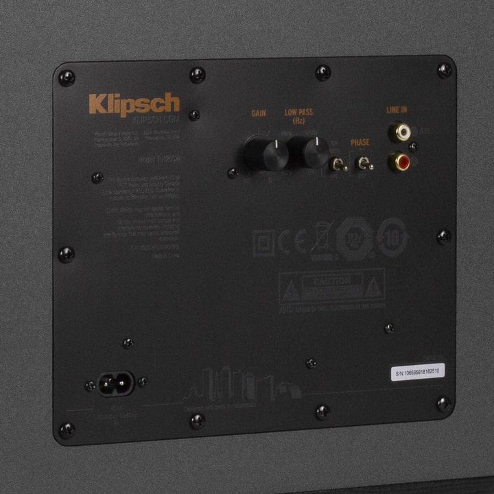 Actual product image Klipsch R-120SW (1 pcs., 200 W)