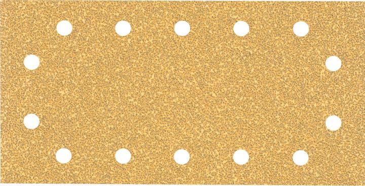 Image du produit Bosch Professional Zubehör Papier abrasif Expert C470 avec 14 trous pour ponceuses vibrantes, 115 x 230 mm, G 40, 50 pcs. (40)