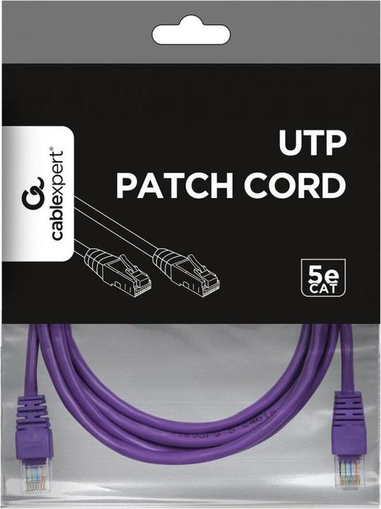 Actual product image Gembird Patch cable (U/UTP, CAT5e, 1 m)