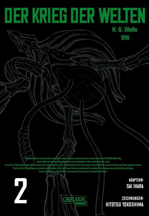 Image du produit H.G. Wells - Der Krieg der Welten 2 (Allemand, H. G. Wells, Ihara Sai, 2022)