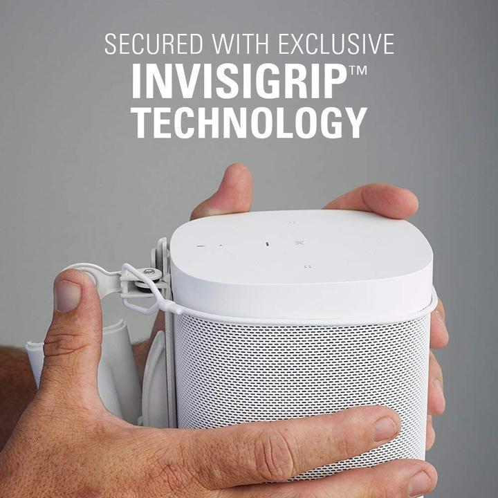 Image du produit Sanus Support mural pour Sonos ONE, PLAY:1 & 3 (1 paire, Installation murale, Pivotant, Inclinable)