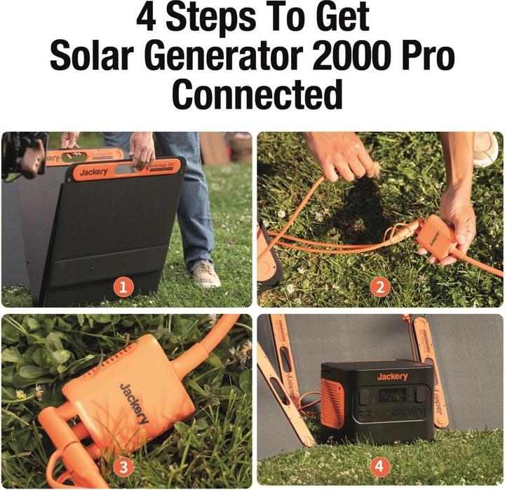 Immagine prodotto Jackery SolarSaga 200 (200 W, 8 kg)
