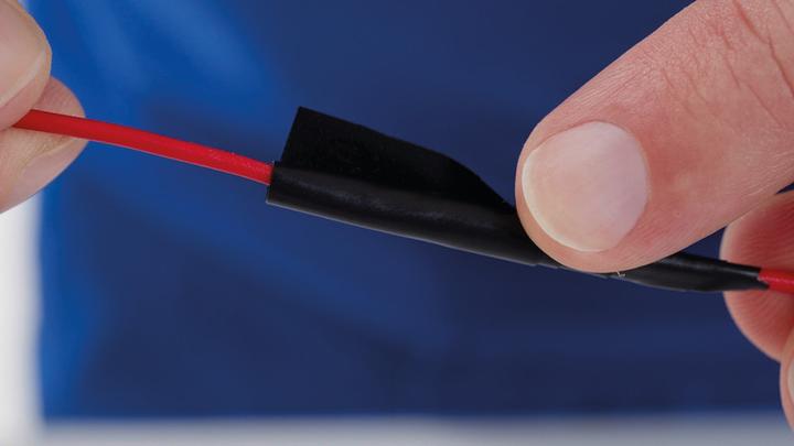 Actual product image tesa Electrical insulating tape tesaflex 4163 heat-resistant, for insulating, repairing & bundling (50 mm)