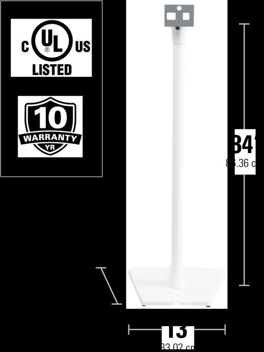 Actual product image Sanus Pair of stands WSS22 (1 pair, Stand)