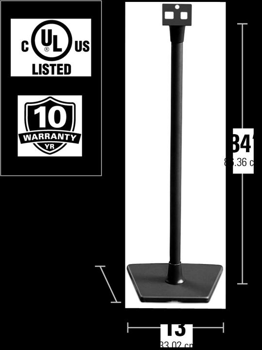 Actual product image Sanus Pair of stands WSS22 (1 pair, Stand)
