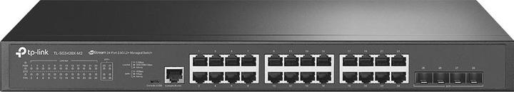 TP-Link (TL-SG3428X-M2) Commutateur administrable JetStream 24 ports 2.5GBASE-T L2 avec 4 slots 10GE SFP (24 Ports)