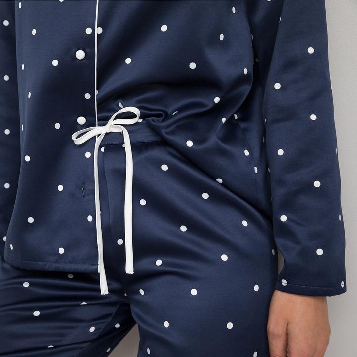 Actual product image La Redoute Collections Classic Satin Pyjamas (36)