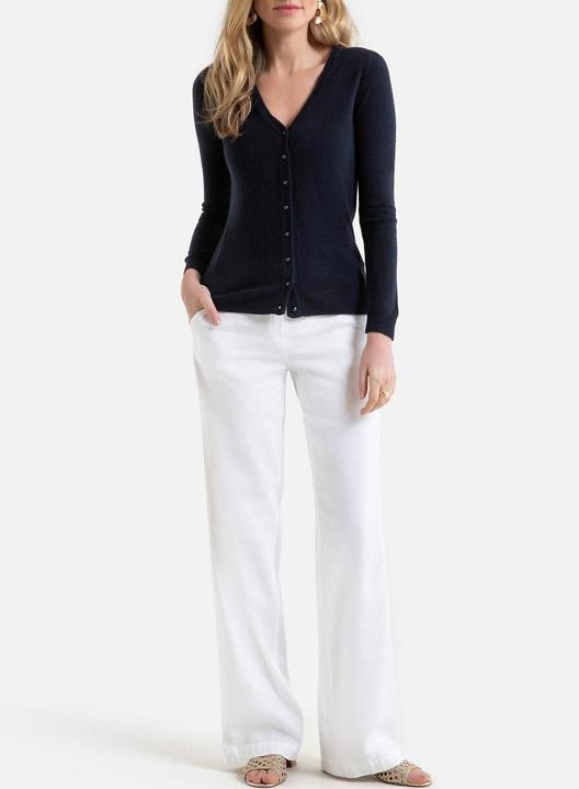 Produktbild Anne Weyburn Cardigan mit V-Ausschnitt und Kaschmir-Touch (44, 46)