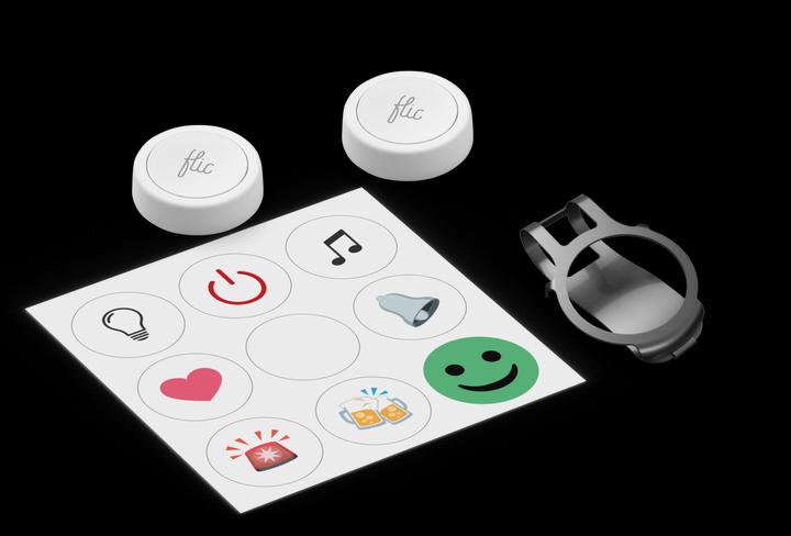 Actual product image Flic 2 Bluetooth Smart Button Double Pack