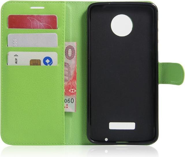 Produktbild MU Classic Cover aus Leder mit Litchitextur (Motorola Moto Z Play)